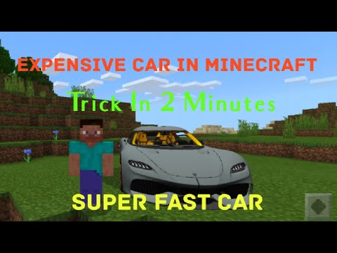 How To Bring Cars In | Minecraft In 2 Minutes