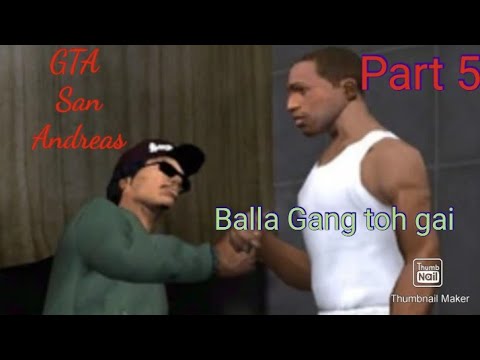 CJ and Ryder will not leave ballas gang alive GTA San Andreas Part 5