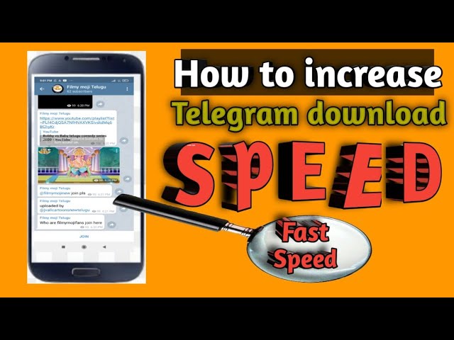 #Telegram#fast#Speed  |How to increase telegram download Speed|telegram download Speed is to slow