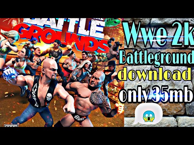 How to download wwe battleground in android|| wwe battleground Gameplay and reviews||