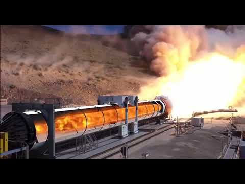 NASA SOLID FUEL TEST ENGINE