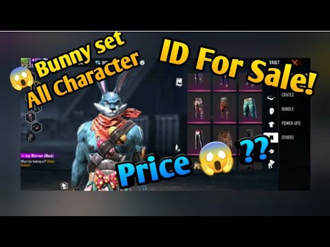 BUNNY ID SELL || ID SELL FREE FIRE || 5 TO ALL ELITE PASS || IN LOW PRICE || FREE FIRE ID SALE ||