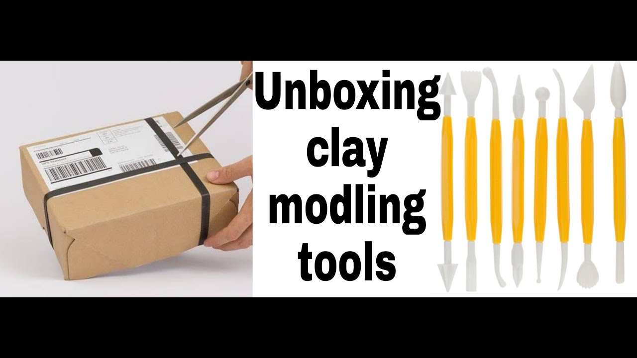 Unboxing Clay Molding Tools