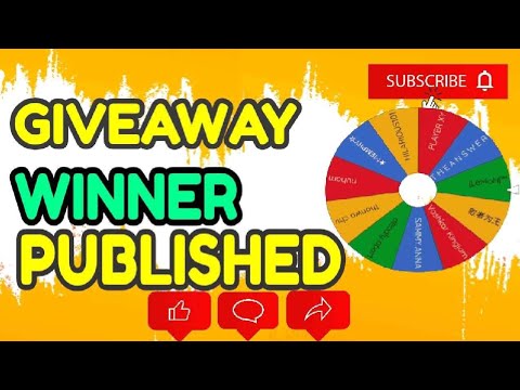 Who won the giveaway? Giveaway winner published || Harnex Gaming