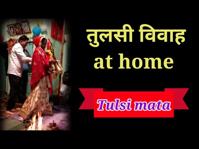 Tulsi vivah video 2020 new || तुलसी विवाह at home || Anish Soni Vines
