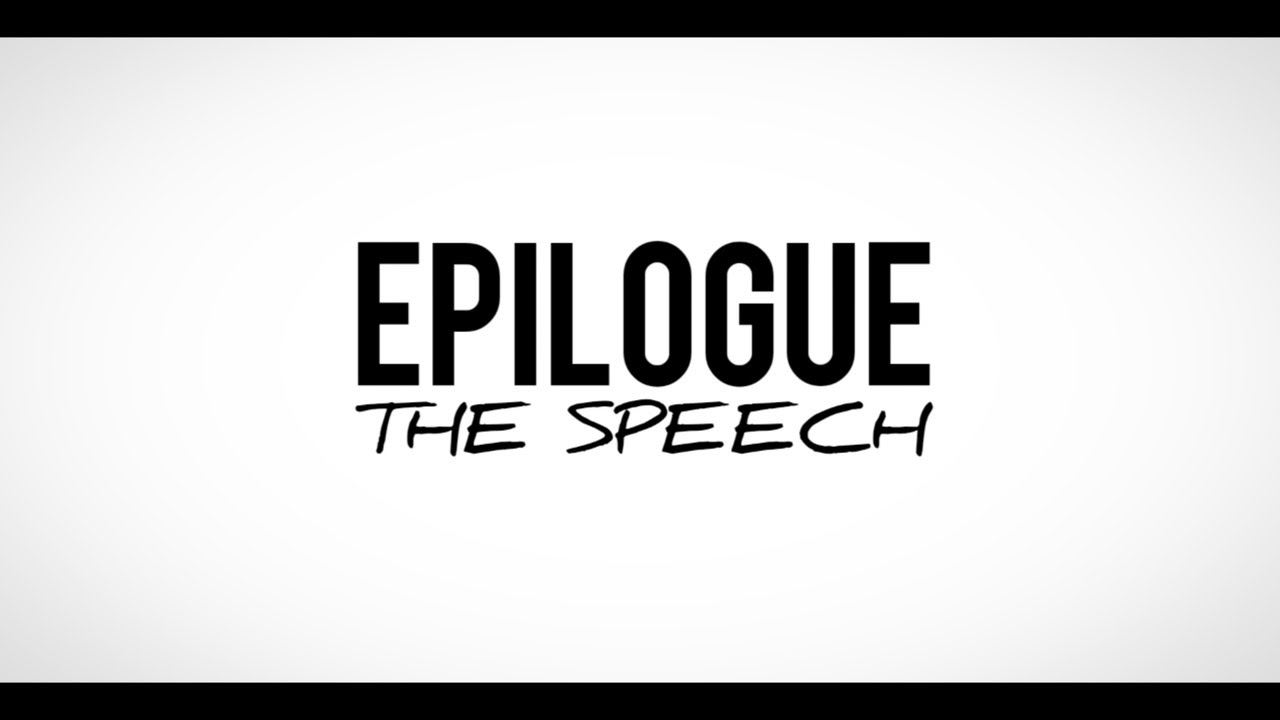 DiZiD - Epilogue, The Speech