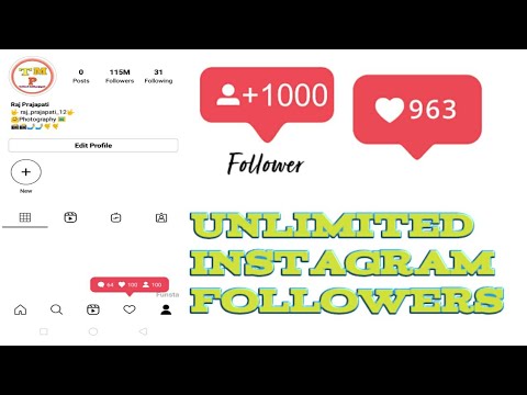 increase unmerited followers in instagram