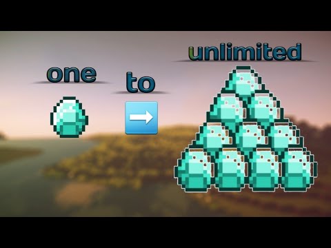 unlimited diamonds in minecraft pe survival