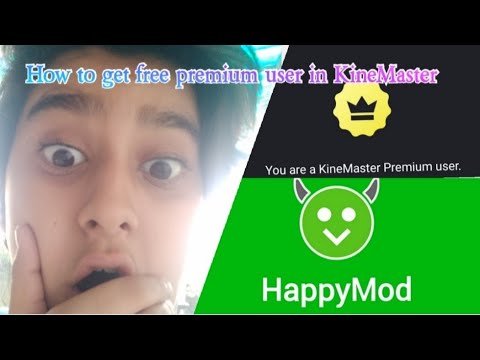 How to get free premium user in KineMaster