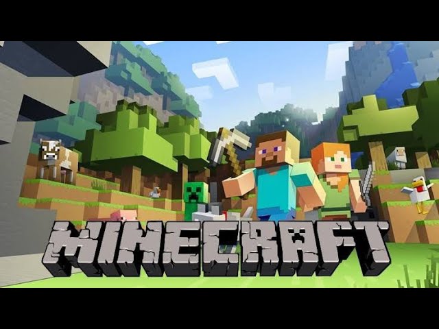 My first video on YouTube Playing Minecraft