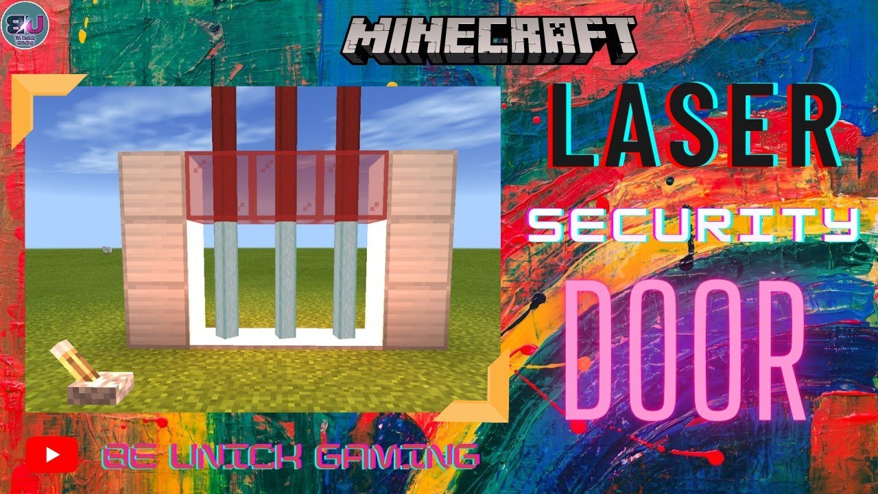 Laser Security Door || Be Unick Gaming ?