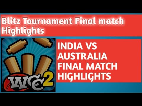 IND VS AUS /FINAL /WCC2 / blitz tournament highlights