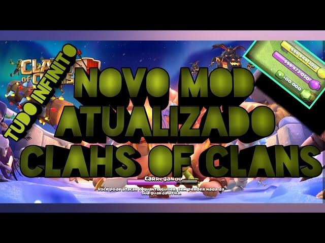 #Novo Mod Atualizado 2021 Clash Of Clans !!