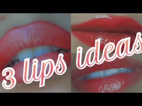 3 lips ideas to make your lips look plumpier and beautiful