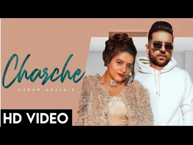 Charche -Karan Aujla (Official Video) New Punjabi songs 2021|Cheema Records
