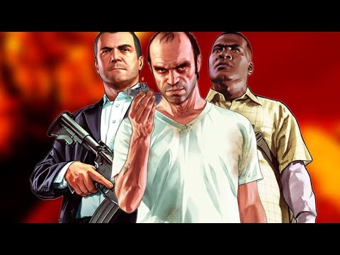 Roaming in GTA 5 with Franklin and chop..: