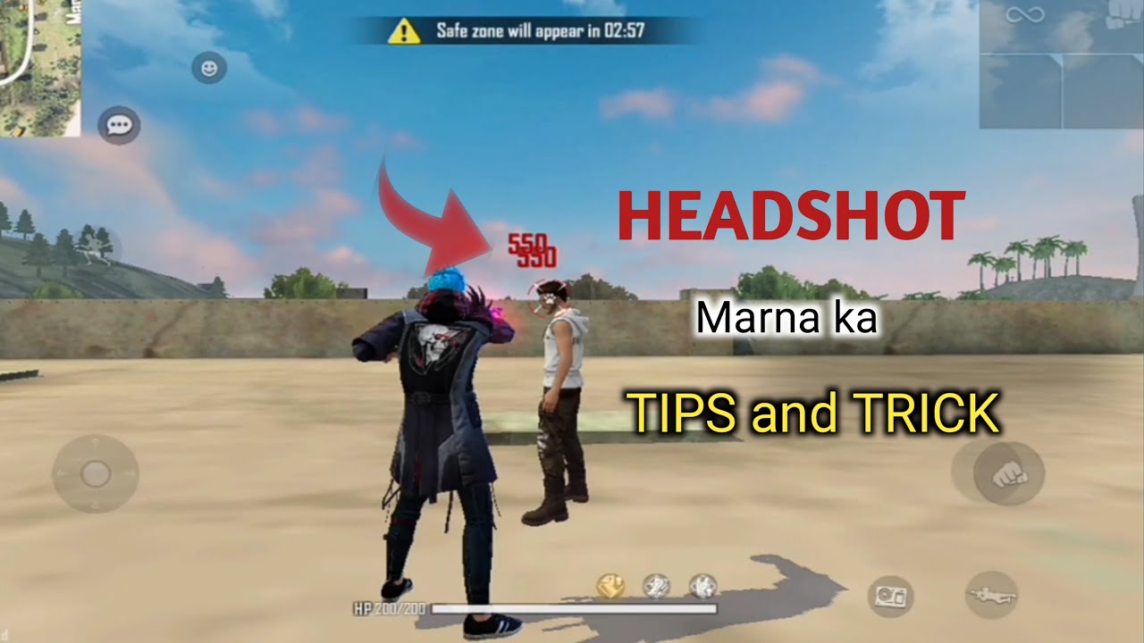 Headshot marna ka tips and trick.must watch.garena free fire.
