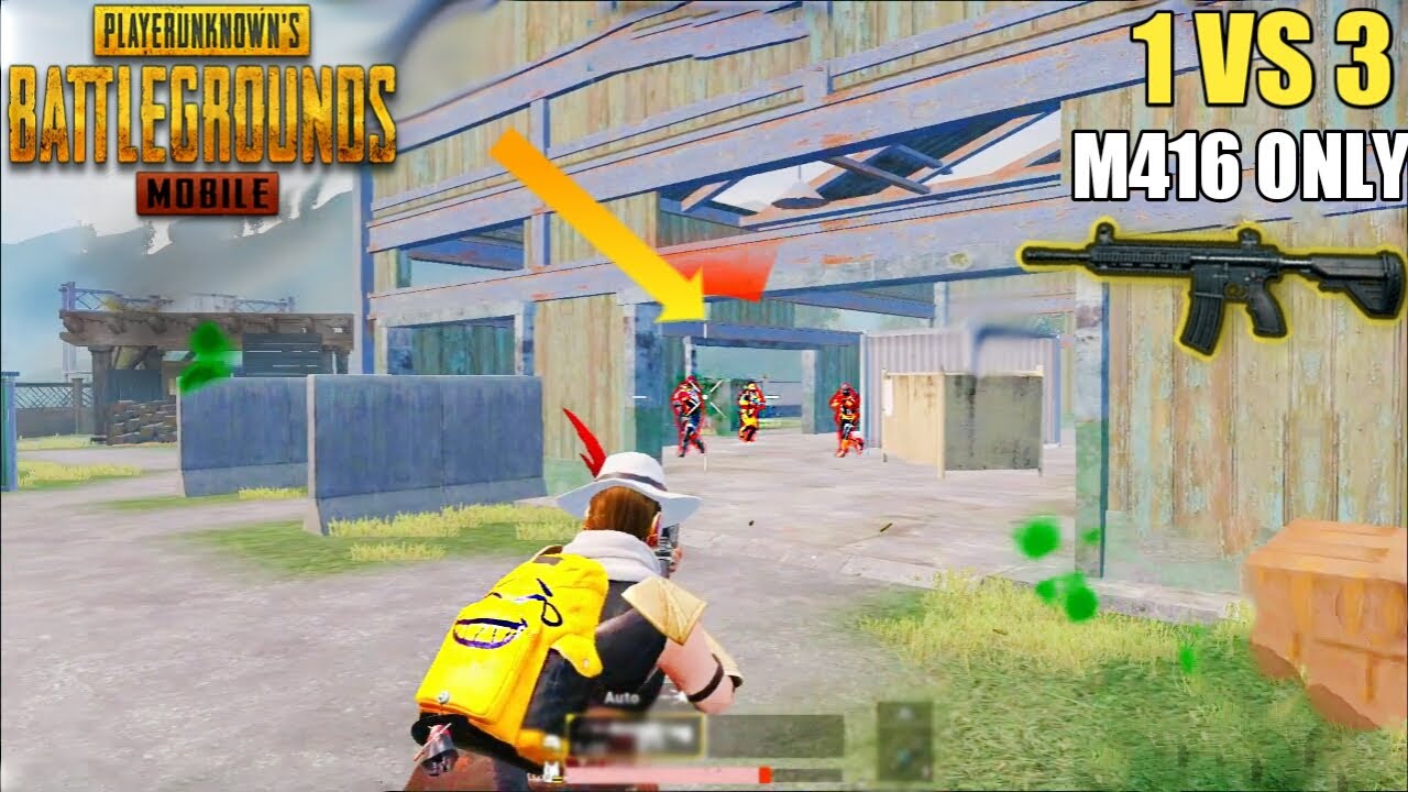 1V3 TDM WITH FREINDS  | M416 ONLY  | PUBG MOBILE
