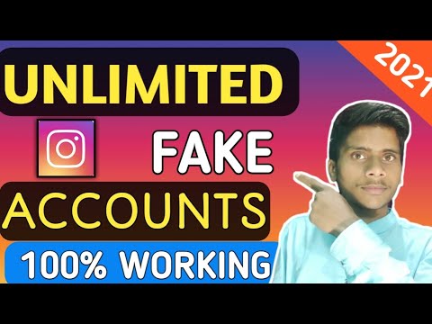 How to create instagram fake account 2021 ?Instagram pe fake account kaise banaye (2021)