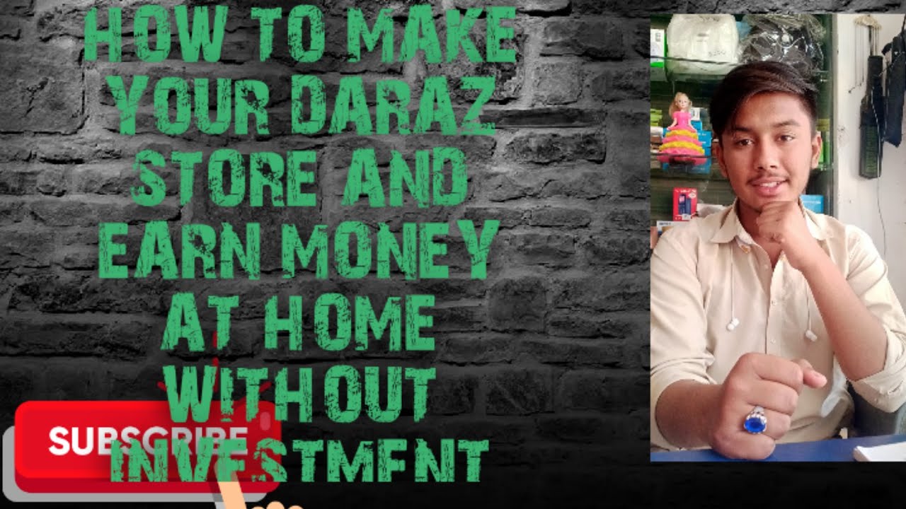 how to make your store on draz and earn money at home