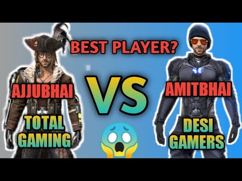 Total gaming vs Desi gamers who is best player in Garena free fire