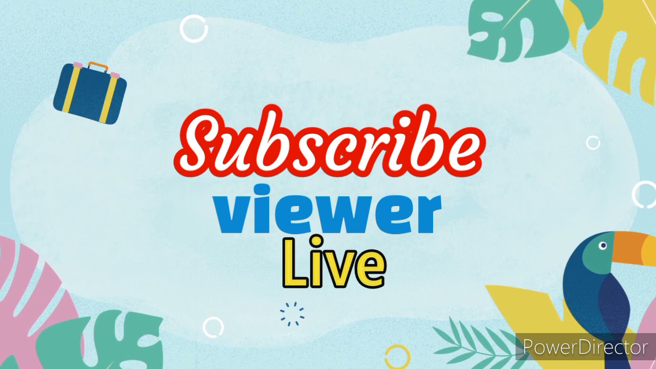 subscribe viewer live