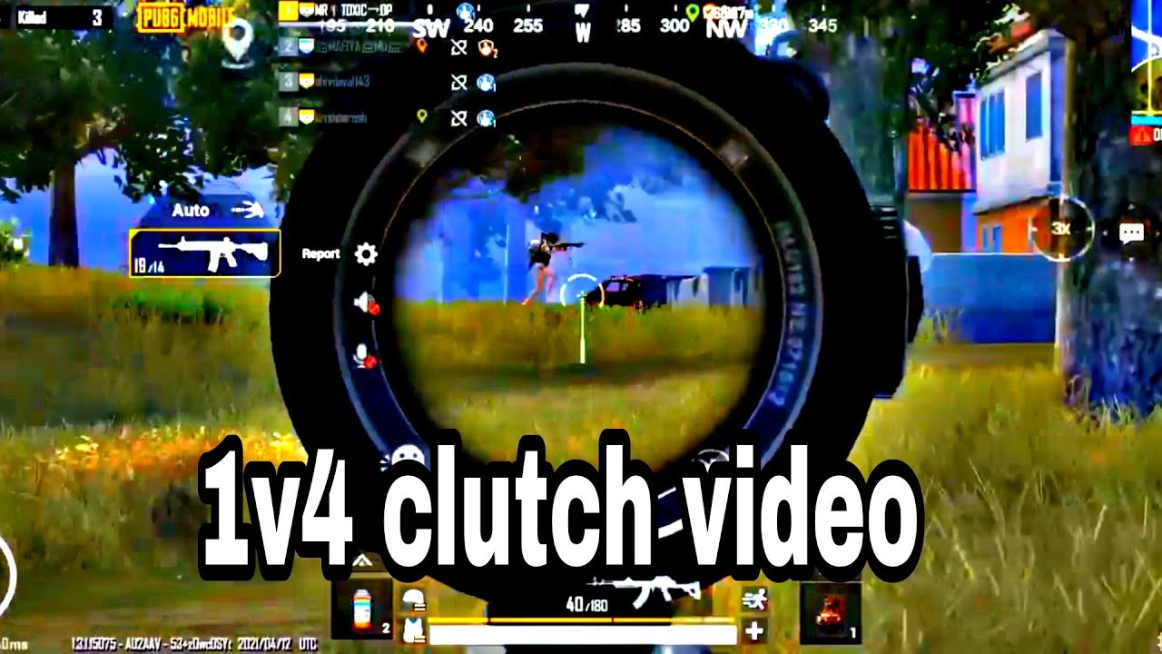 1v4 clutch video dekho  |kingtoxgaming| ??? short