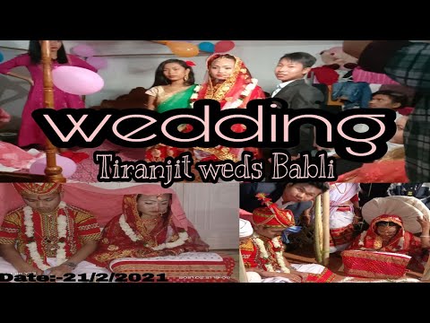 #kokborok_video wedding ll Tiranjit weds Babli ll 21/02/2021 Sunday ll Tiprasa Borok Gang Boys vlog