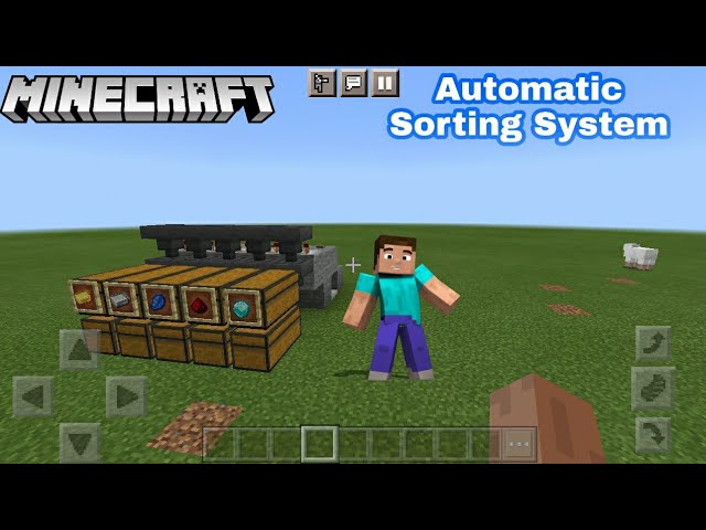 How To Make Sorting System Minecraft 100 % Working
minecraft