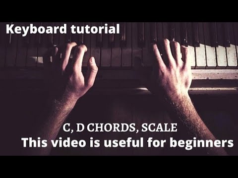 Keyboard tutorial c chords (by benny)