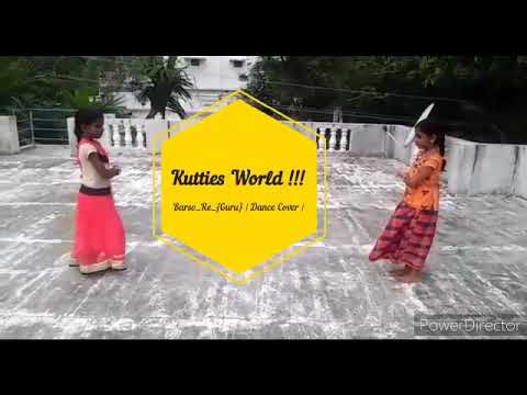 #barso re #dance cover #kutties dance world  barso re| dance cover by | kutties dance world