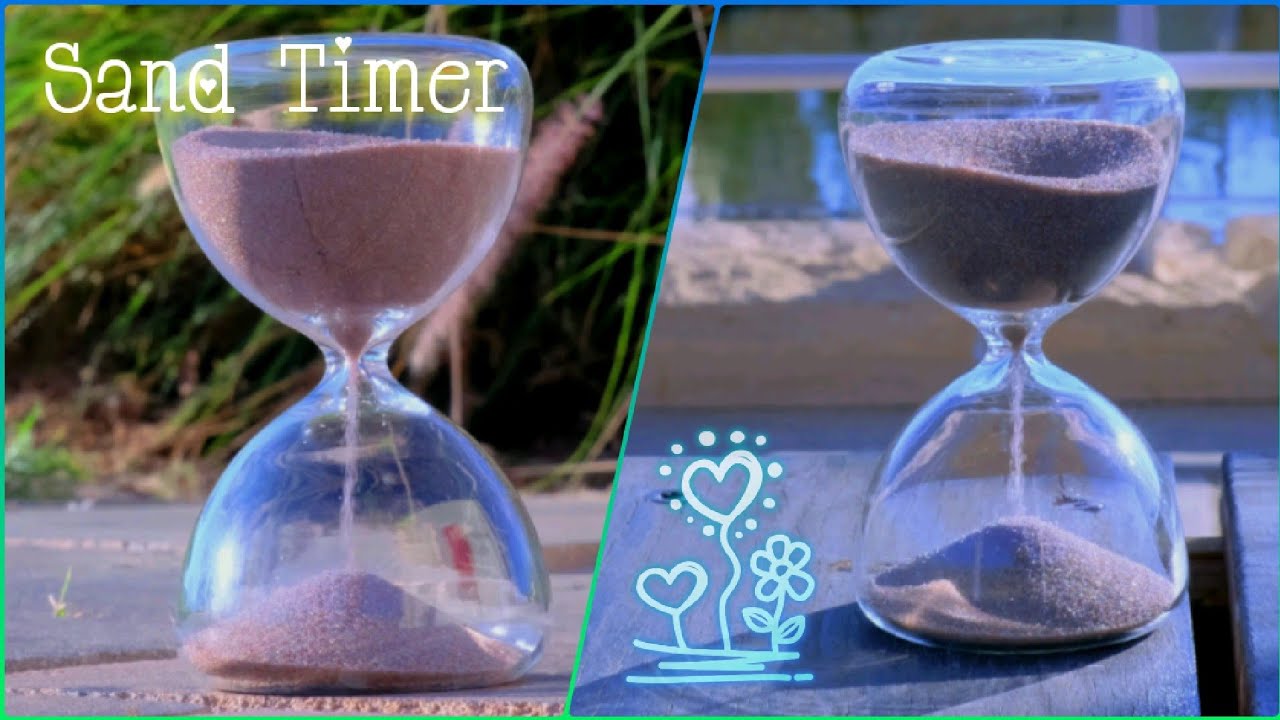 Sand Timer Beautiful in The Leak