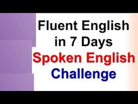 How to Speak Fluent English in 7 Days | Speaking Fluently | Awal