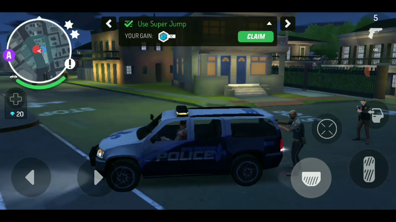 Gangstar New Orleans challenge try to get 4 or 5 stars