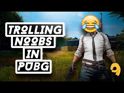 #PUBGMOBILE || trolling with noobs in pubg mobile funny video.