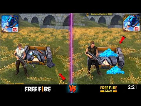 free fire VS max free fire