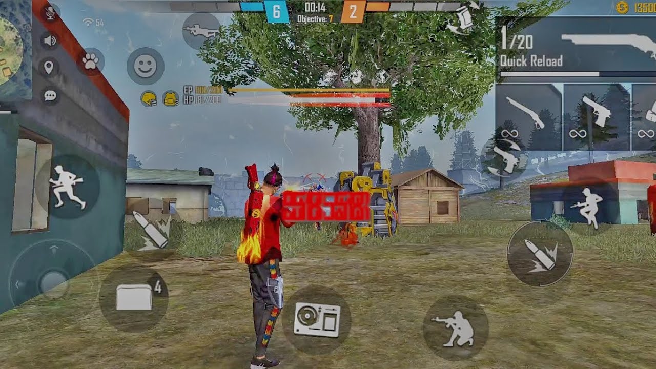 FREE FIRE Best Headshots only Red numbers ?