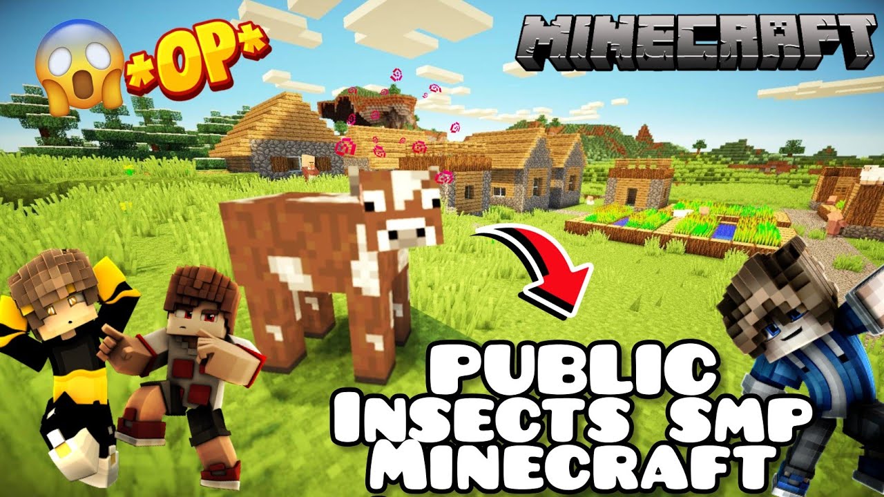 I joined @Gaming Insects Public smp (Insects Smp) #1 | Gameradiplayz
