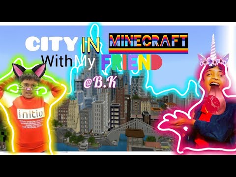 ME AND MY FRIEND @Bikeshan.k find out CITY IN MINECRAFT with help of commands.