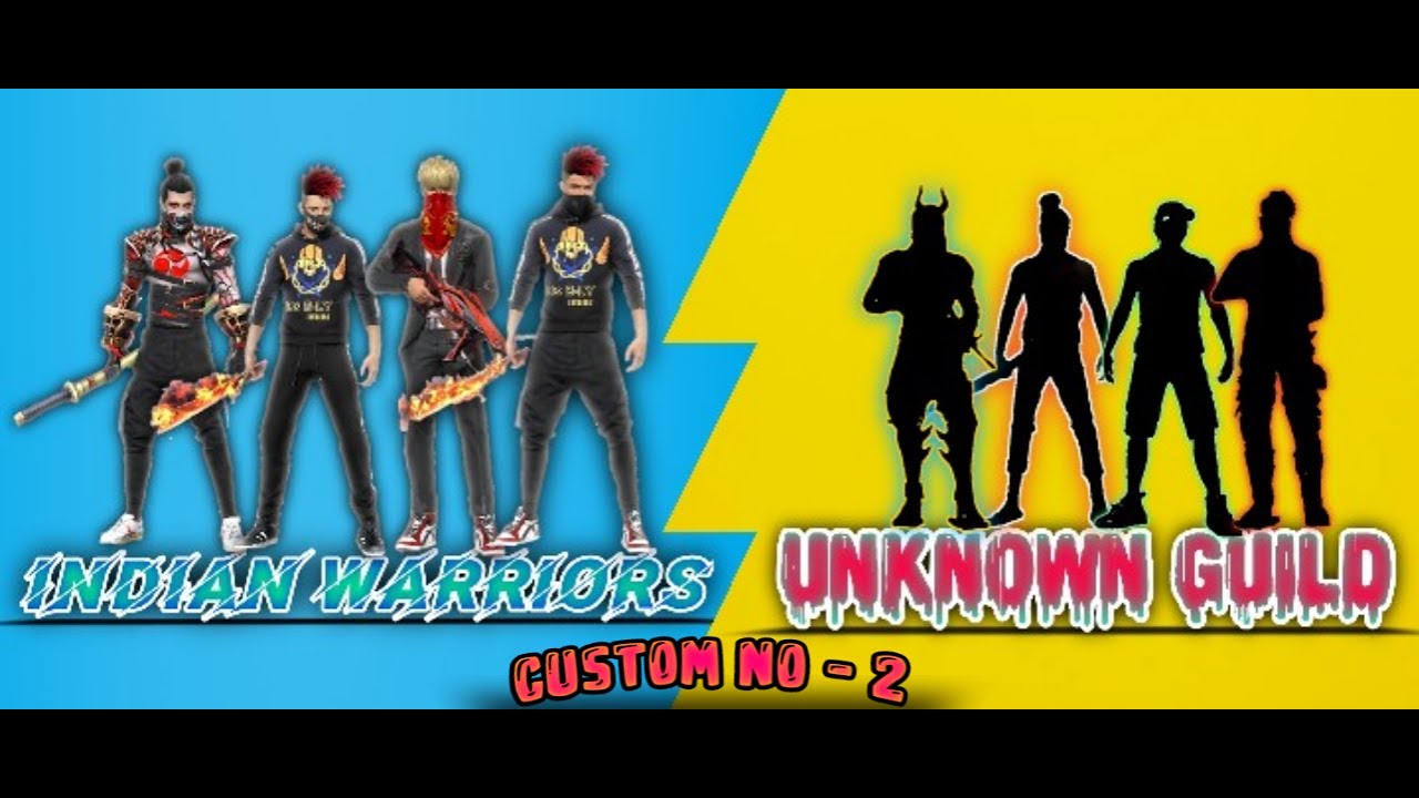 INDIAN WARRIORS  VS  UNKNOWN GUILD    CUSTOM NO - 2 ???????????