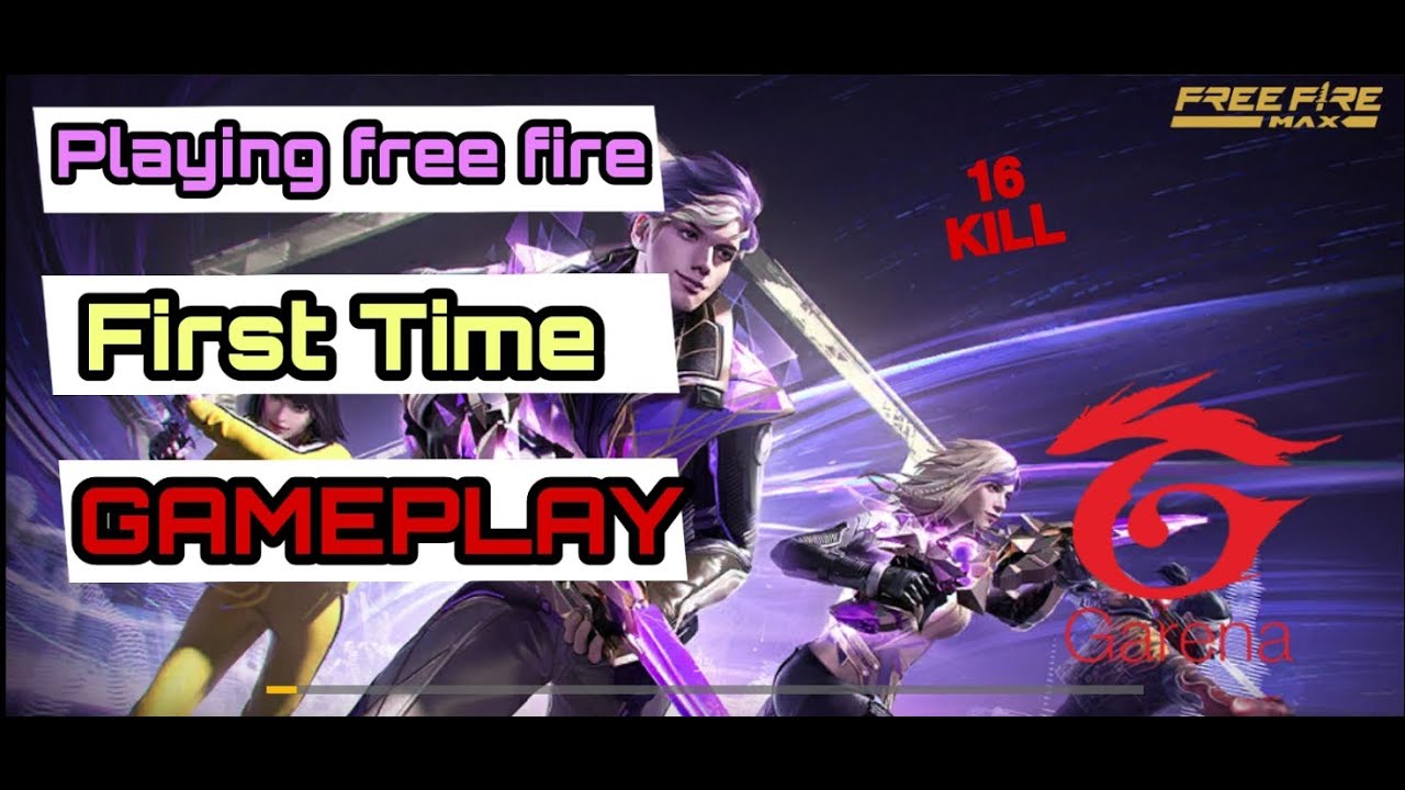 PLAYING FREE FIRE FOR THE FIRST TIME | GARENA FREE FIRE | REVS LEGEND | FREE FIRE LOVER