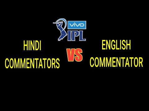 English Commentator Vs Hindi Commentator IPL ? | #shorts #youtubeshorts #ytshorts
