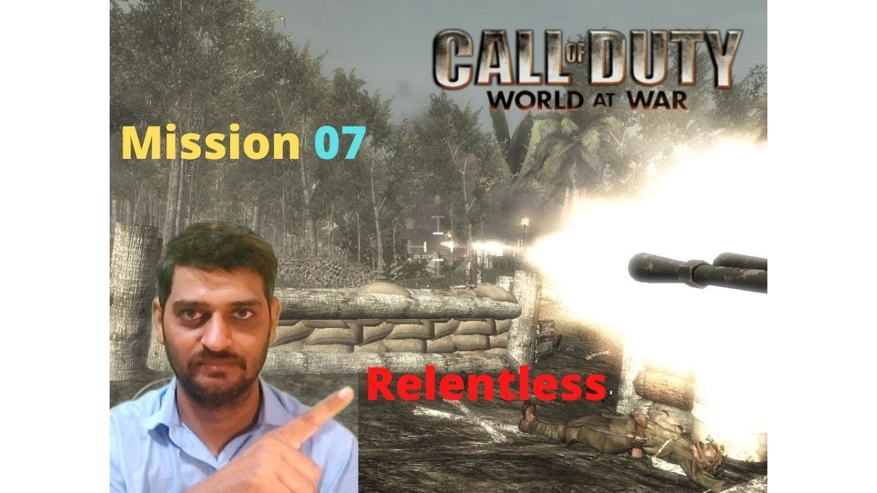 CALL OF DUTY WW Walkthrough Gameplay - Mission 07: Relentless (COD World War) Urdu/Hindi