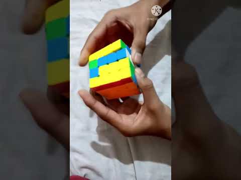 4 by 4 rubik's cube parity solved by me in 30 sec #shorts #youtubeshorts
