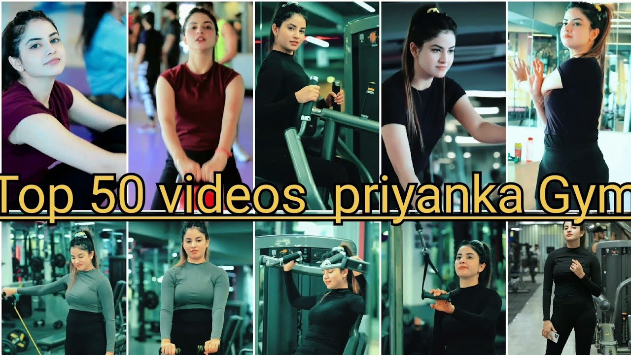 #gym?️‍♀️PiyankaMongia TikTok | Priyanka Mongia TikTok Gym Special Video#priyankamongia #video #Girl