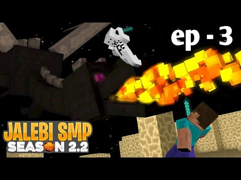 killing dragon and making nethrite armour ep 3 in jalebi smp 2.2