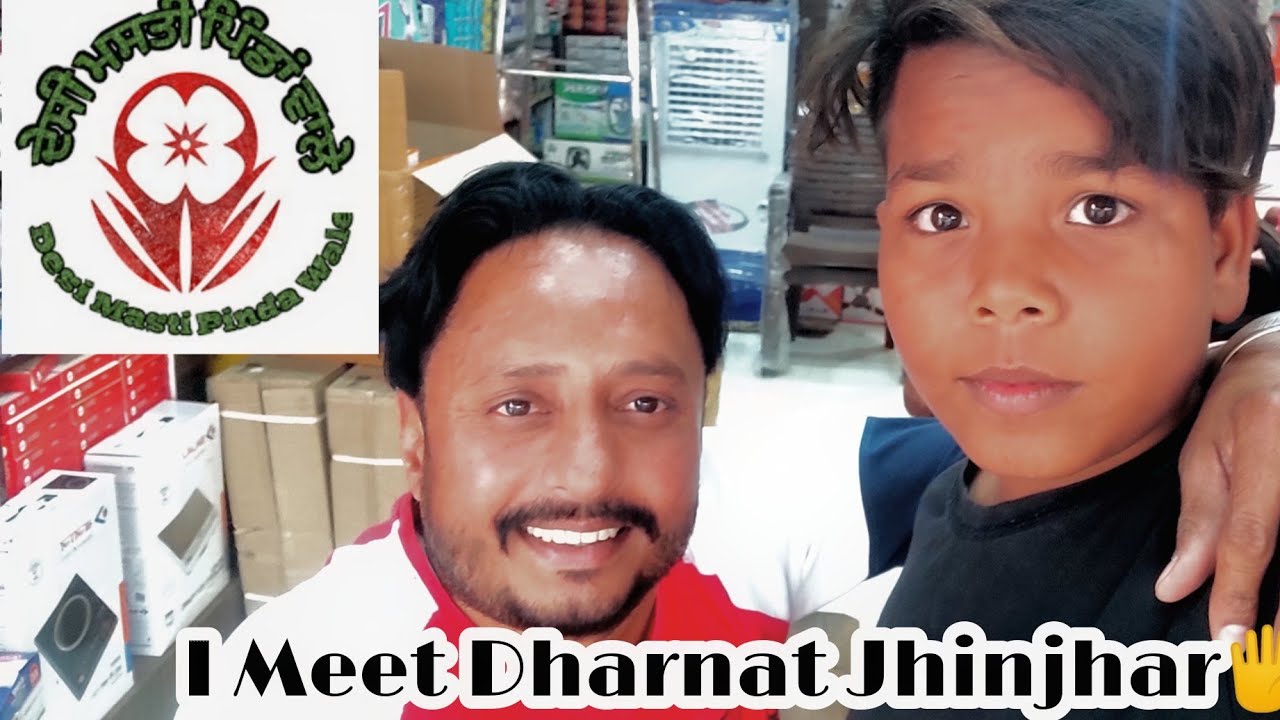 I Meet Dharnat Jhinjhar??•|•Desi MASTI PINDA WALE•|•Desi Vlogger Moonak