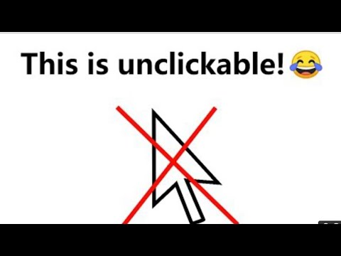 you cant click this video(if its lie click it)