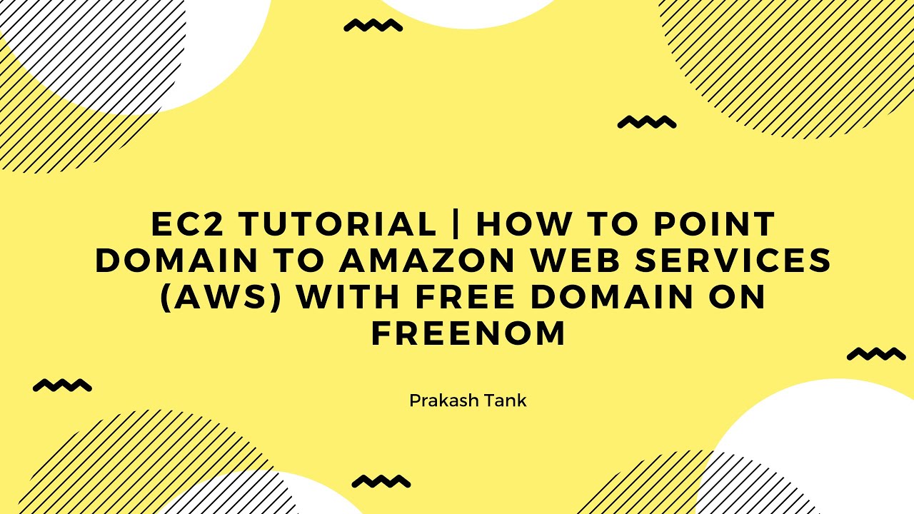 EC2 Tutorial | How to Point Domain to Amazon Web Services (AWS) With Free Domain on Freenom