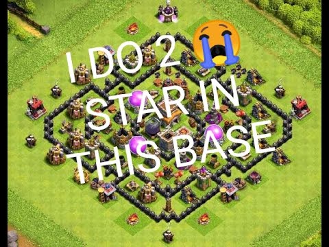 I don't did 3 star attack in opponent th 8 max ??(clash of clan)